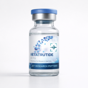 Retatrutide 10mg research peptide vial for laboratory research use